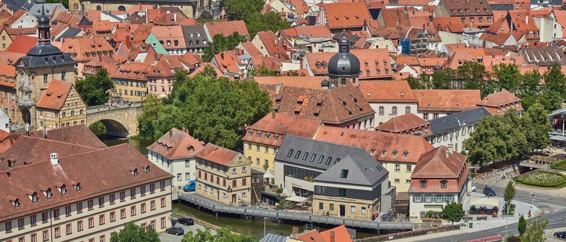 Blick auf die Bamberger Altstadt